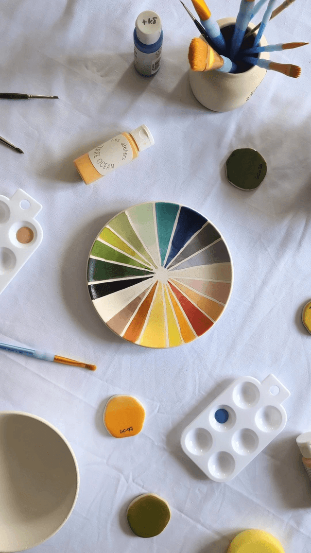 10/08 10h-13h BRUNCH PEINTURE SUR CÉRAMIQUE 🎨🥞 45€