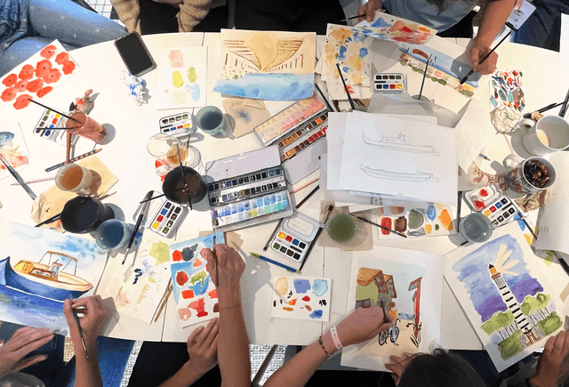 19/07 10h-12h30 AQUARELLE 🎨 50€